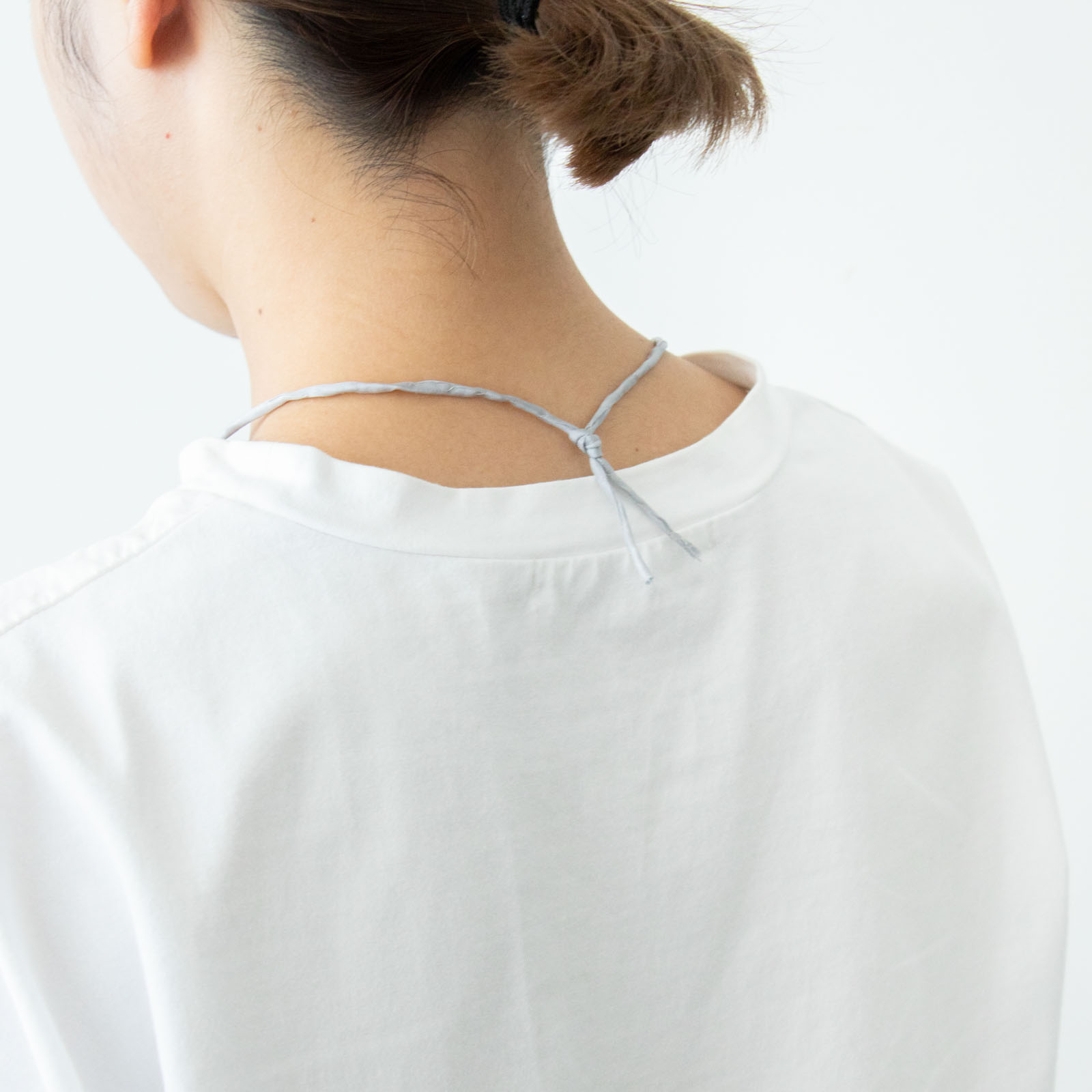 accessories mau シルクコードチャームネックレス［期間限定販売