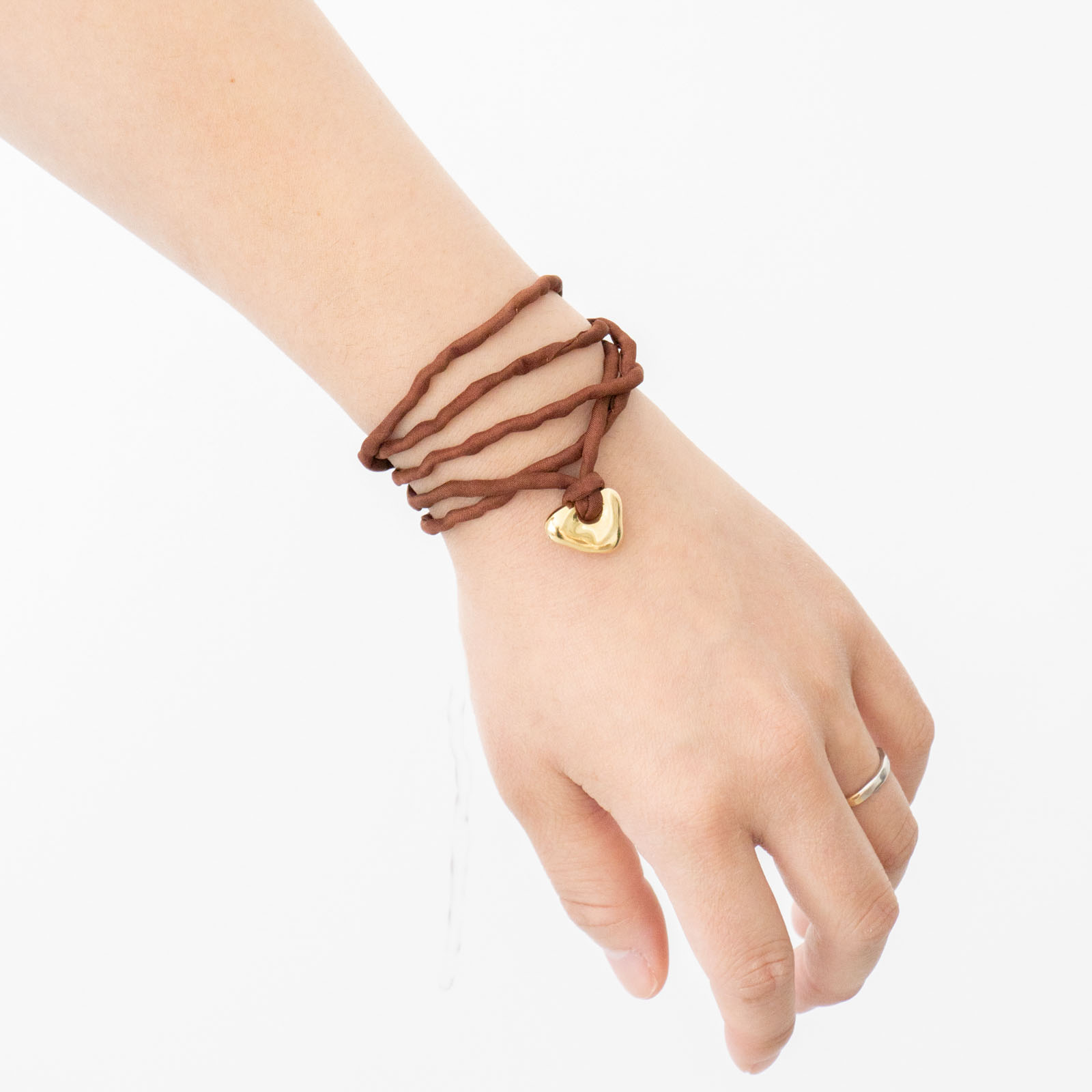 シルクコードsilver チャームネックレス　accessory mau accessories mau シルクコードチャームネックレス［期間限定販売