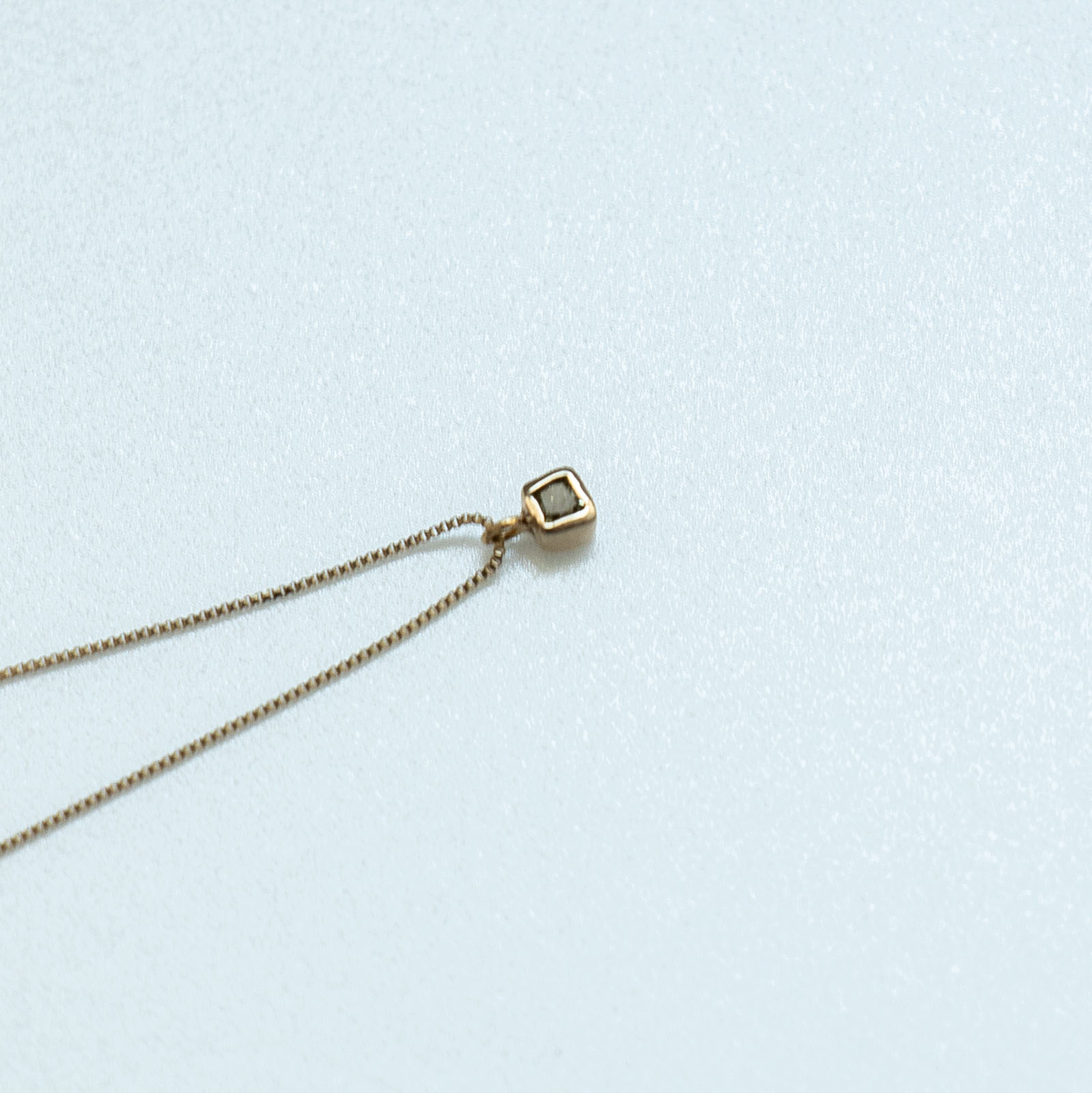 accessories mau アクセサリーマウ　ダイヤ　ネックレス accessories mau スクエアダイヤモンドネックレス ｜くらすこと